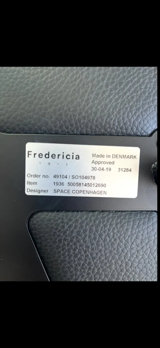 4 x Designer Kitchen Island  stools - Danish made - Image 4