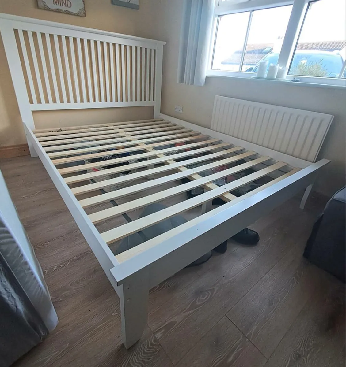 King size bed frame - Image 1