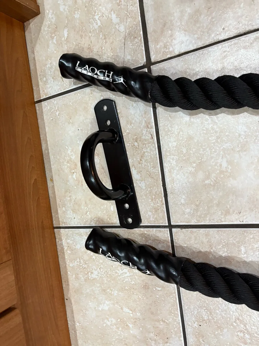 HEAVY 15 METRE (Approx 50 FT) BATTLE ROPE + ANCHOR - Image 1