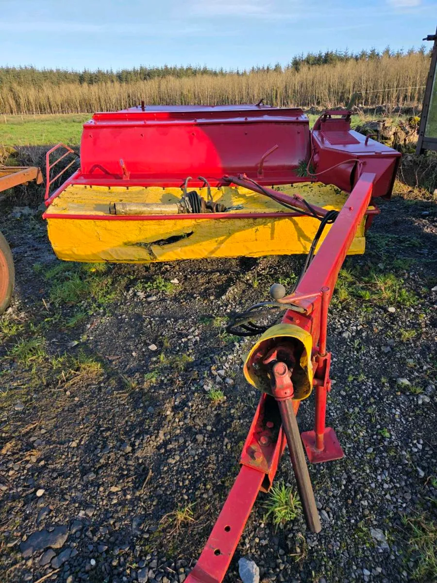 Conditioner mower and Bale wrapper. - Image 1