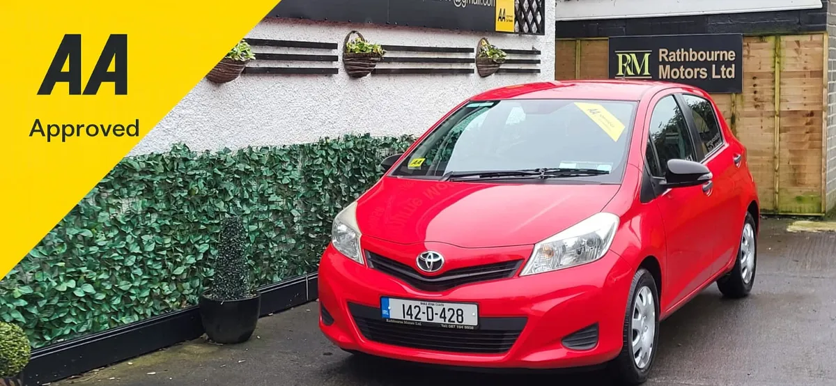 Toyota Yaris 2014 Terra 1.0 petrol (low Mileage) - Image 1