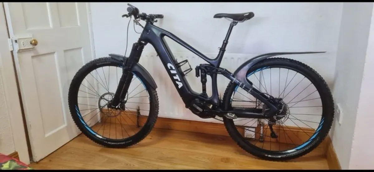 Electric Carbon Mountain Bike - Image 2
