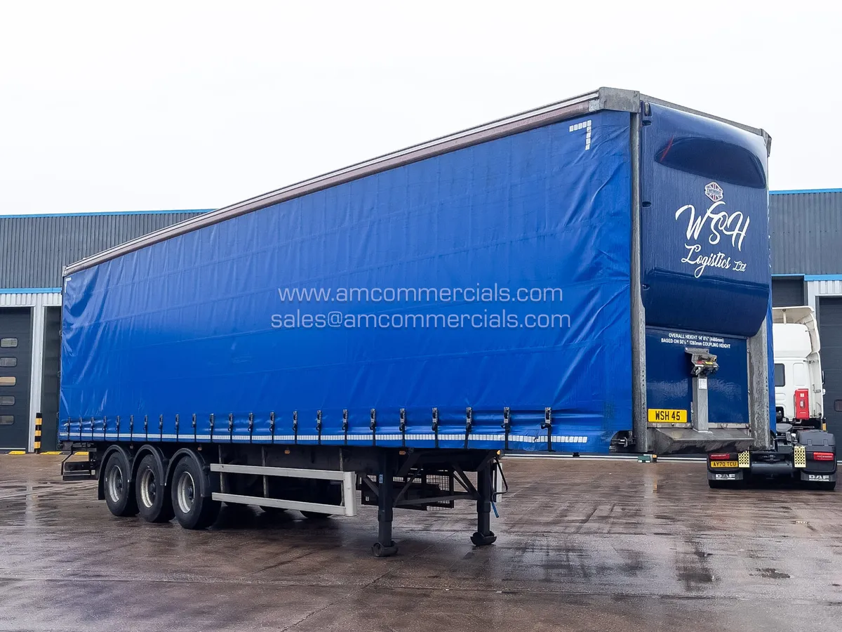 2013 CARTWRIGHT PILLARLESS CURTAINSIDE TRAILER - Image 2
