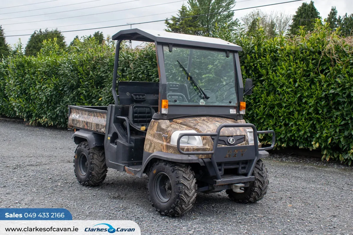 2013 Kubota RTV 900 Camo - Image 2
