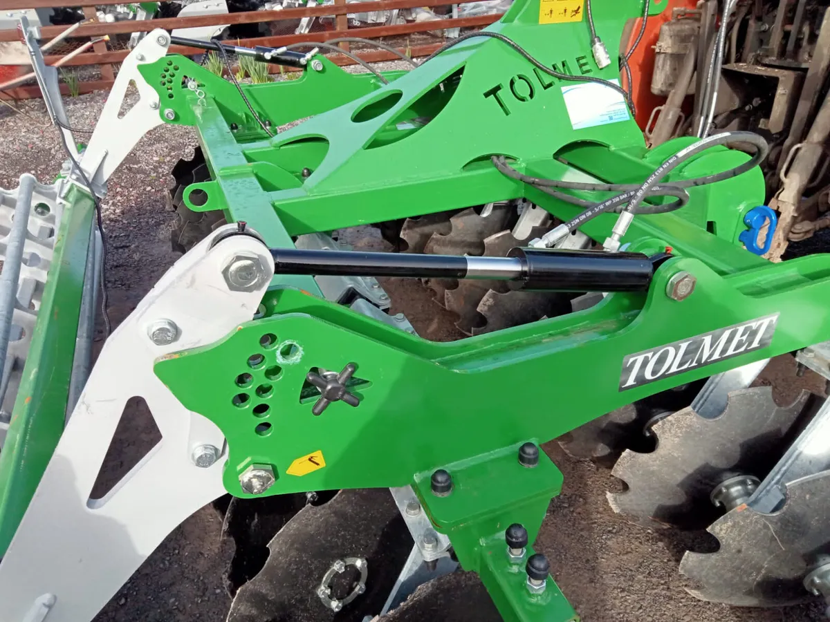 Tolmet  disc harrows 3 m €6500 - Image 3