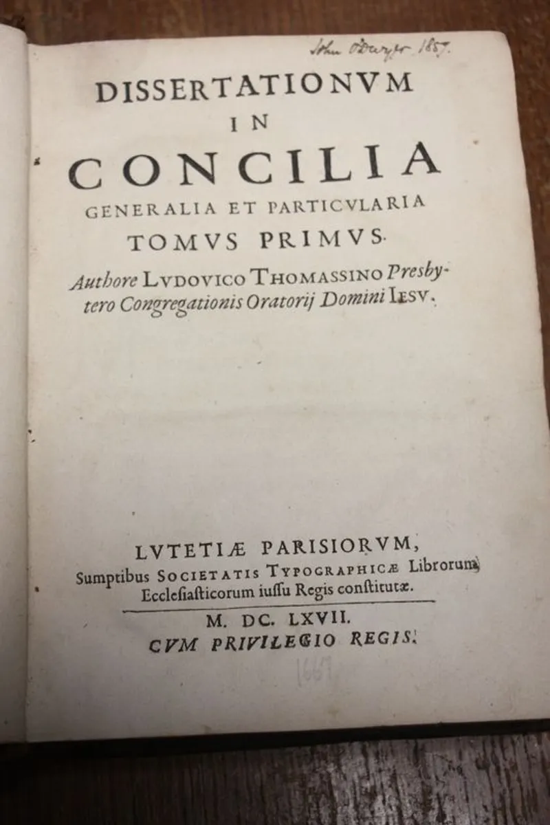 Dissertationum in Concilia - Image 1