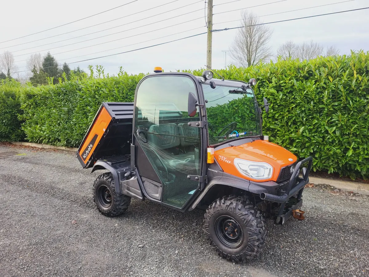2023 Kubota RTV X1110 Orange - Image 1