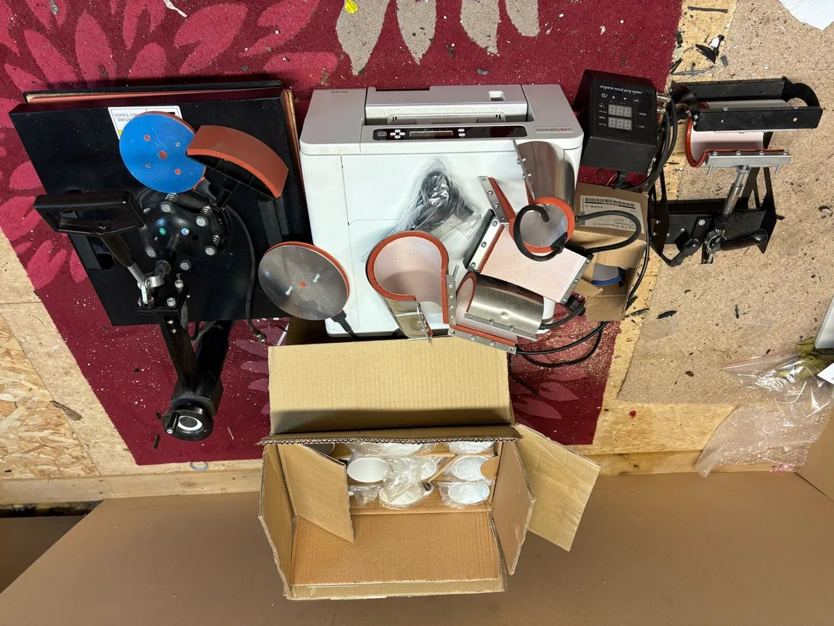 🔥 SUBLIMATION PRINTING SET FOR SALE 🔥 - Image 2