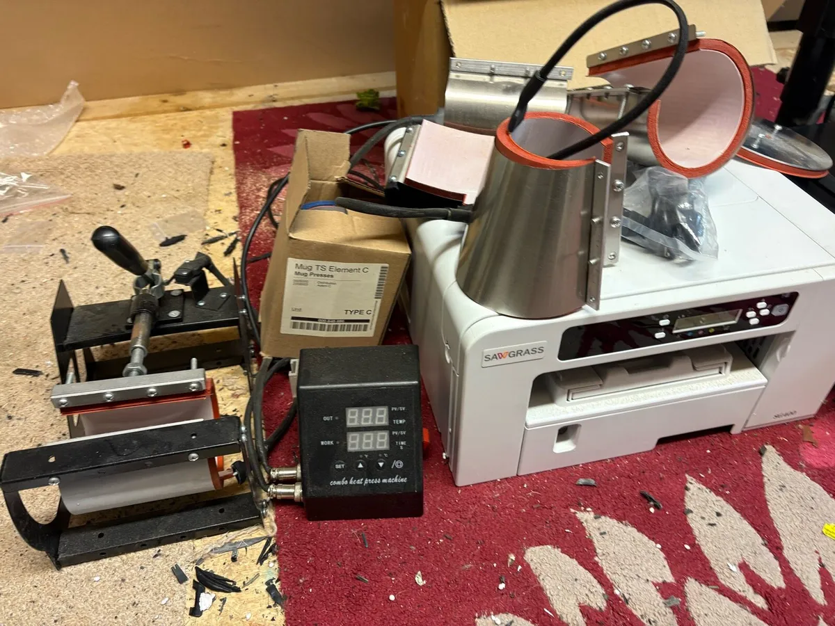 🔥 SUBLIMATION PRINTING SET FOR SALE 🔥 - Image 3