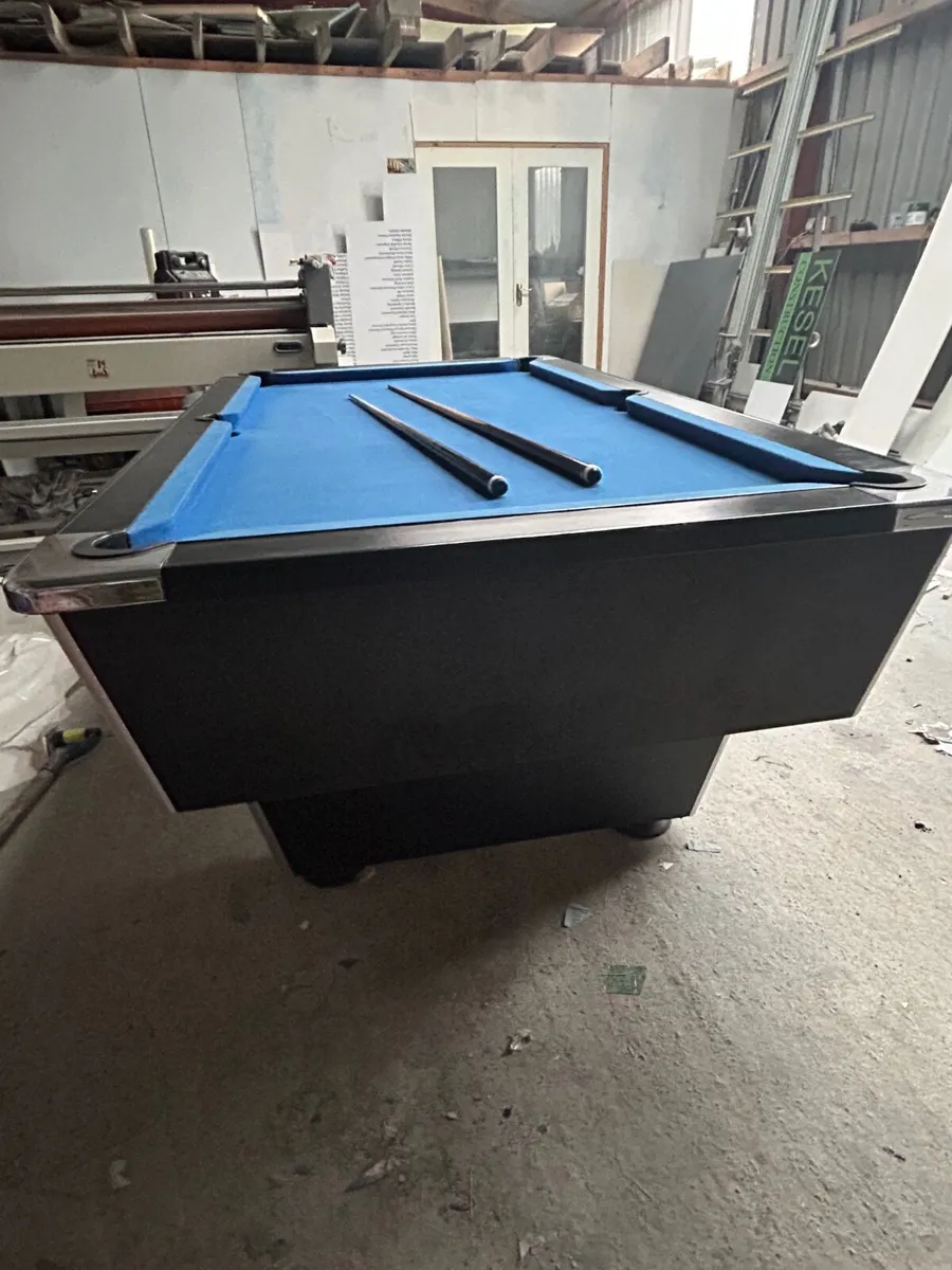 6x3 Slate bed Pool table - Image 2