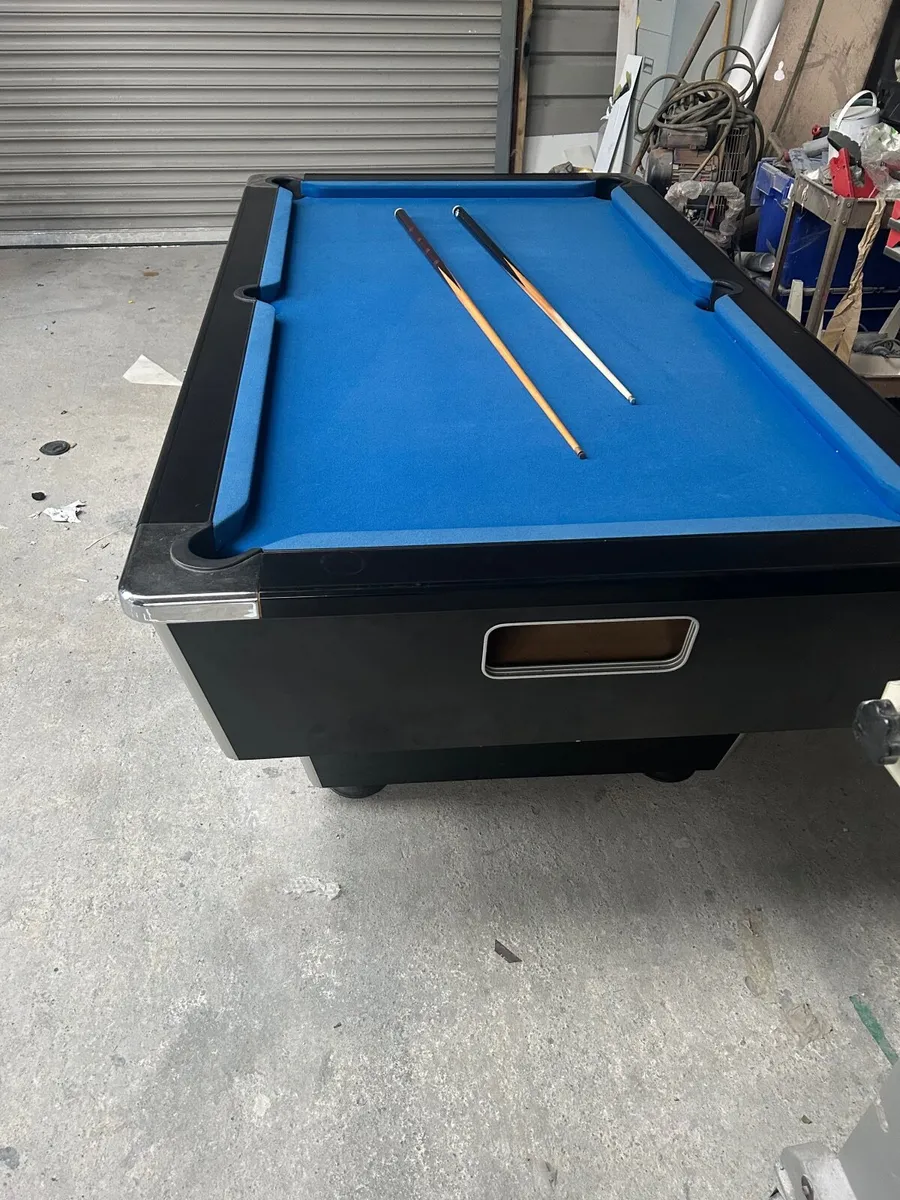 6x3 Slate bed Pool table - Image 3
