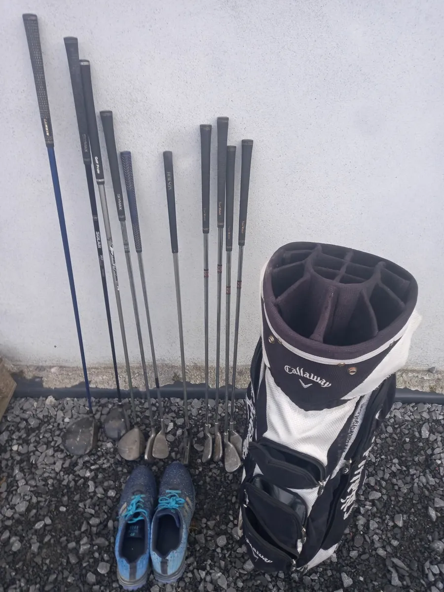 Golf clubs bag shoes - Image 3