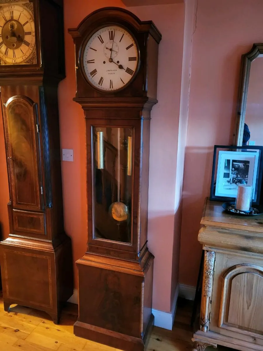 Irish Longcase clock 1870 - Image 2