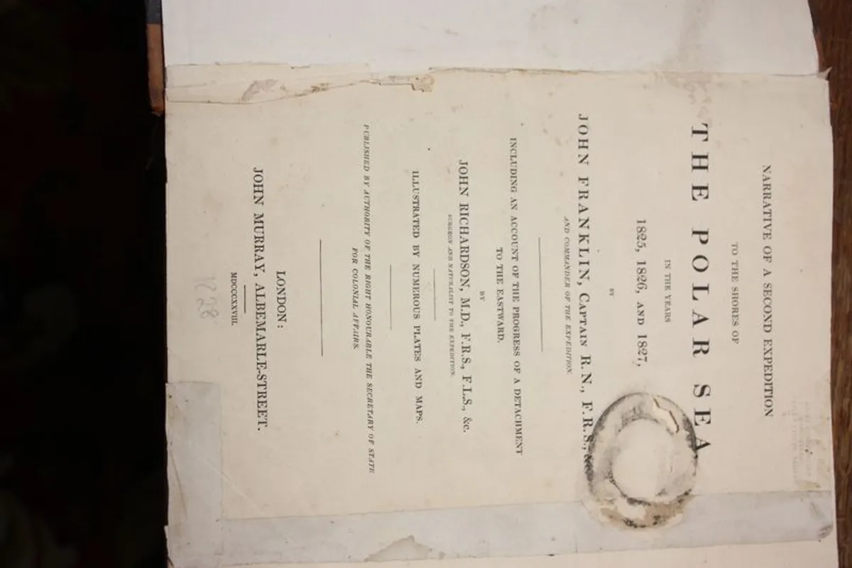 Narrative of Polar Expeditions 1825-1827 - Image 1