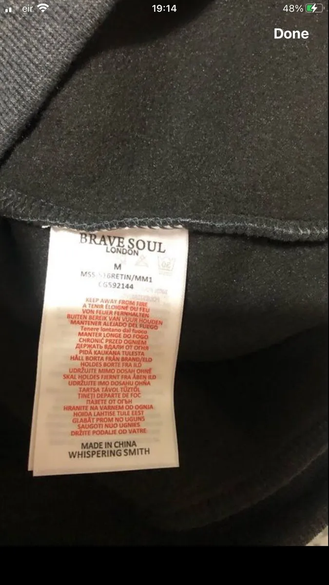 Mens BNWT sweater size M €10 - Image 3