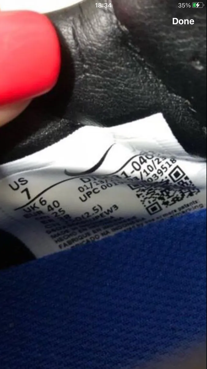 Mens / boy football boots size 6 €30 - Image 4