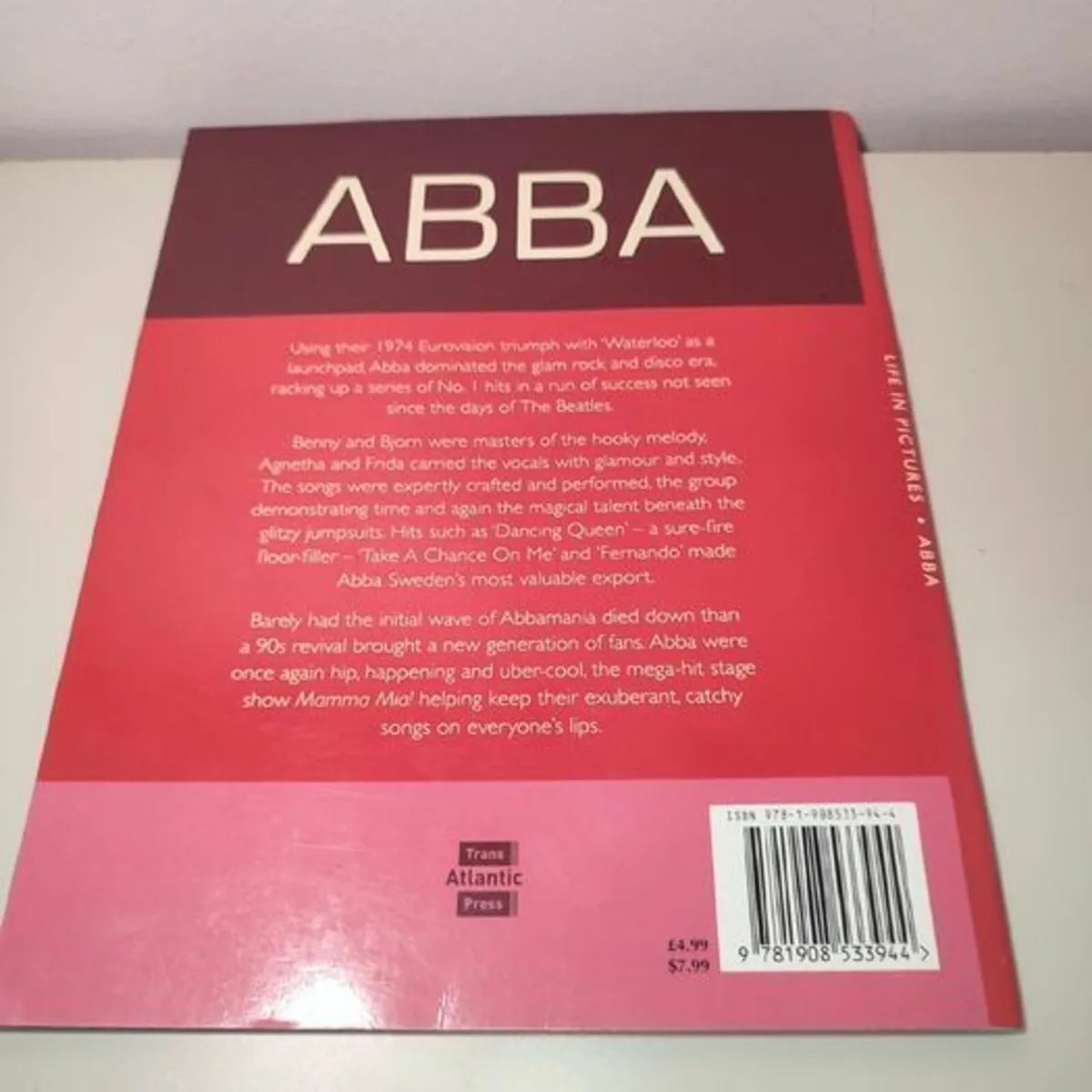 Abba - A Life in Pictures by Marie Clayton (Soft) - Image 2