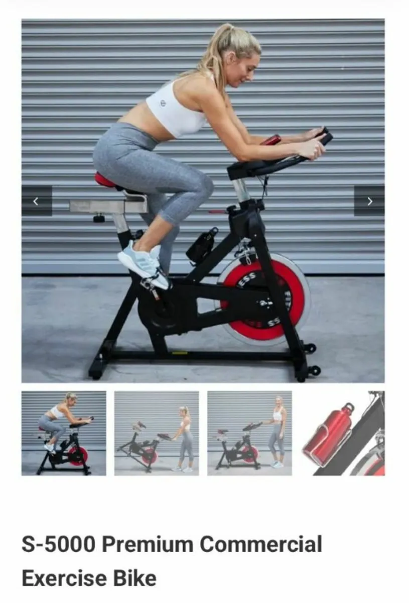 Exercise Bike - S 5000 Commercial Spinning Bike - Image 3