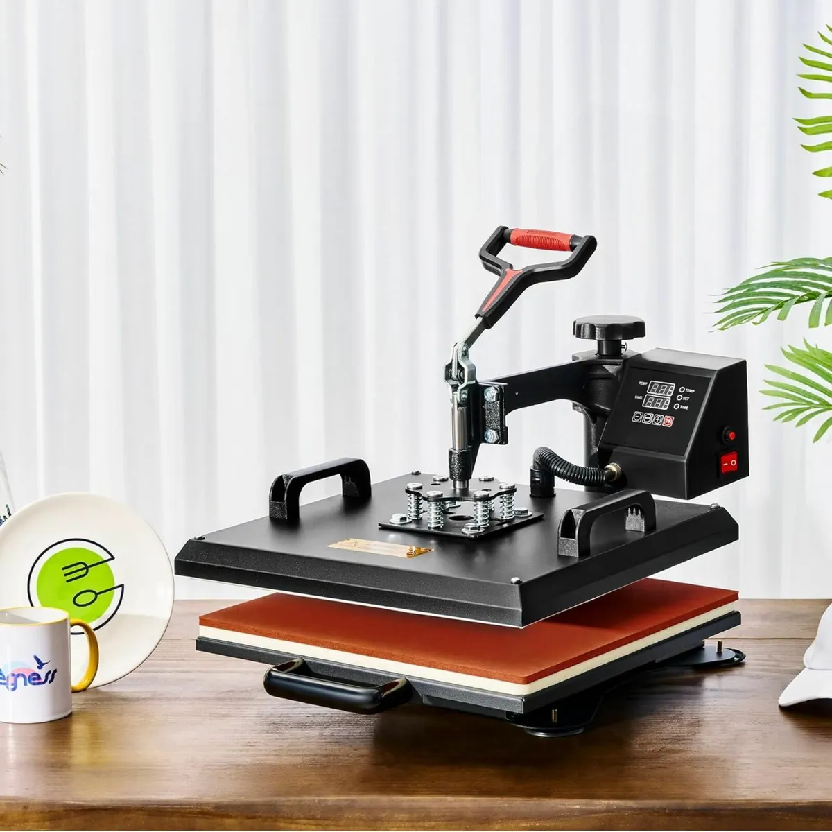 8-in-1 Heat Press Machine 38×38cm T-Shirt Press - Image 2