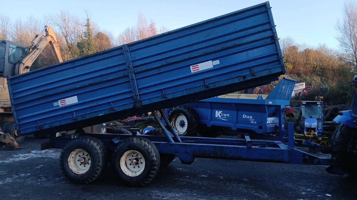 20ft Marston grain/dropside trailer - Image 4