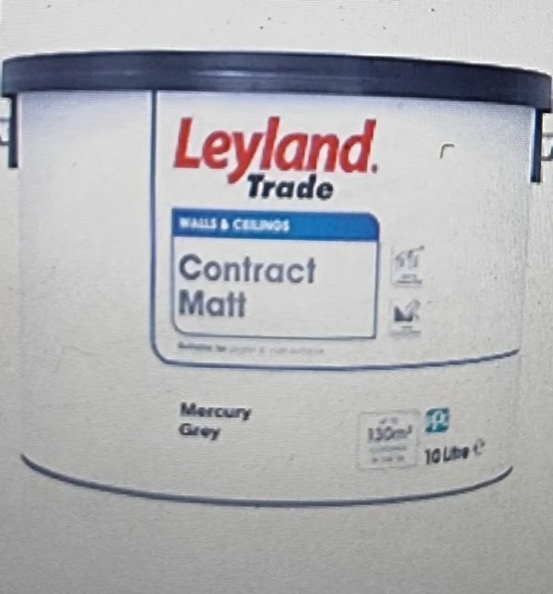 FREE 1 Leyland 10 Ltr Mercury Grey Matt - Image 1