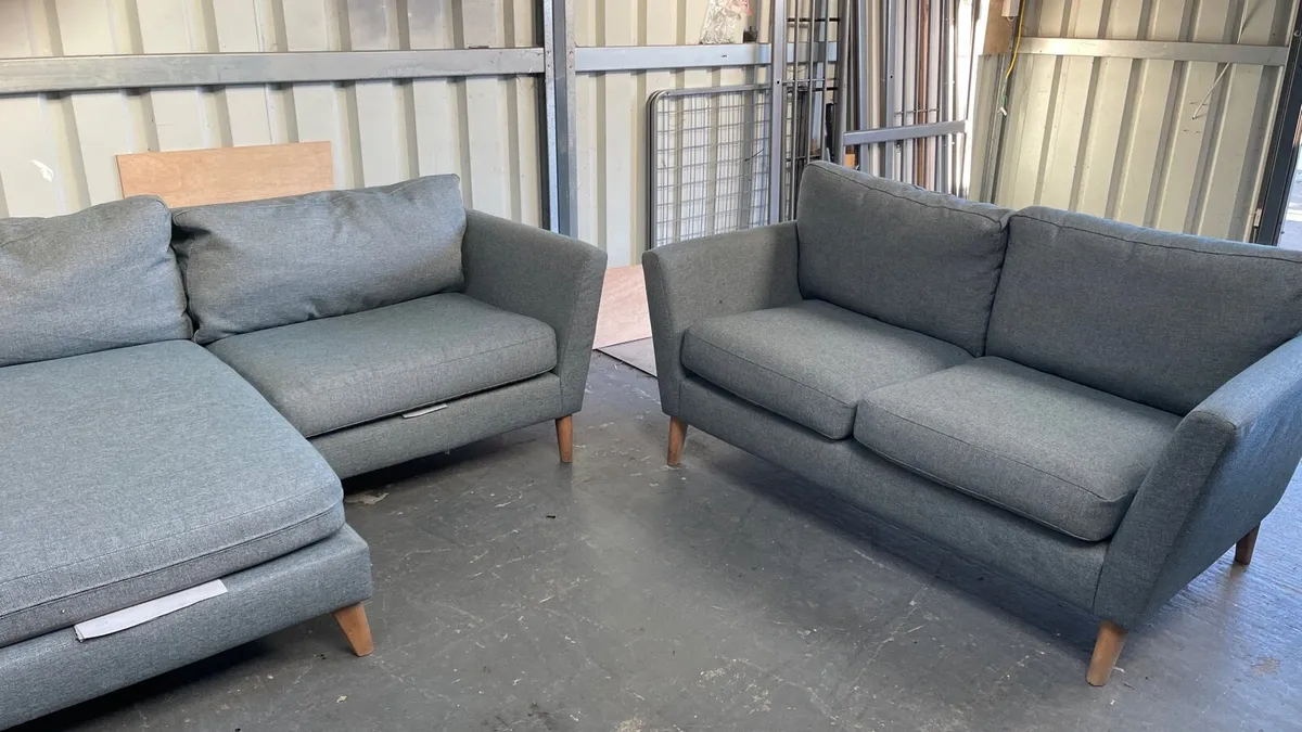 Corner sofa + 2 seaters - Image 3