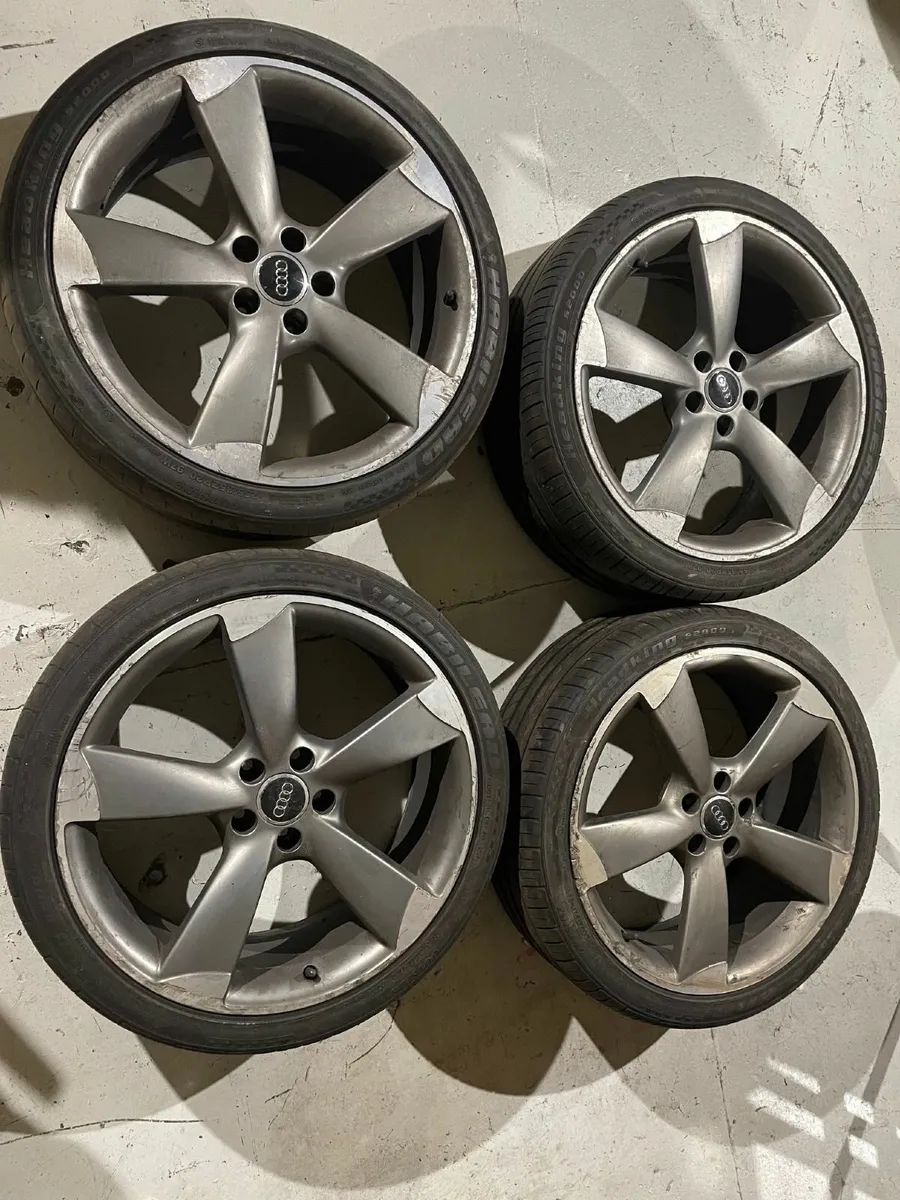 20 inch AUDI alloys & wheels - Image 1