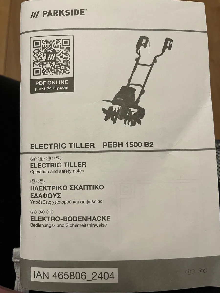 Garden Tiller - Image 1