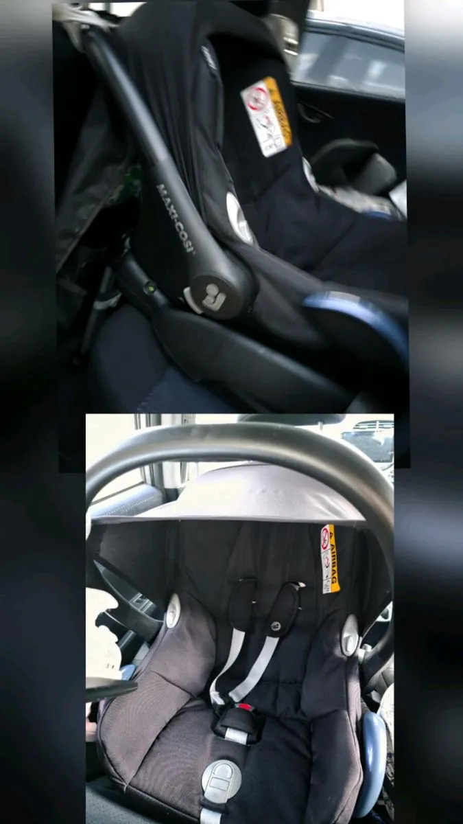 Maxi-Cosi baby car seat with two isofixes - Image 1