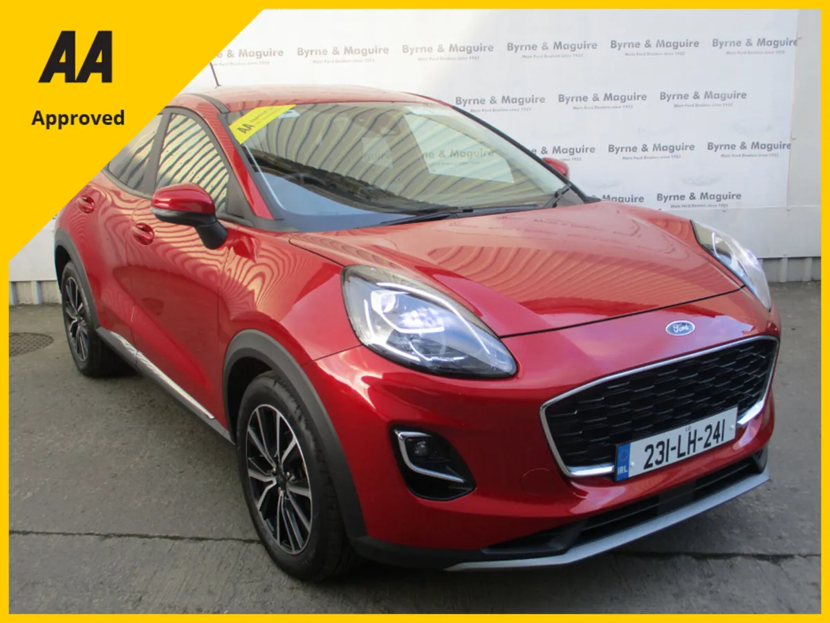Ford Puma TITANIUM 5DR 1.0T 125 MHEV ONLY 24890 KM - Image 1