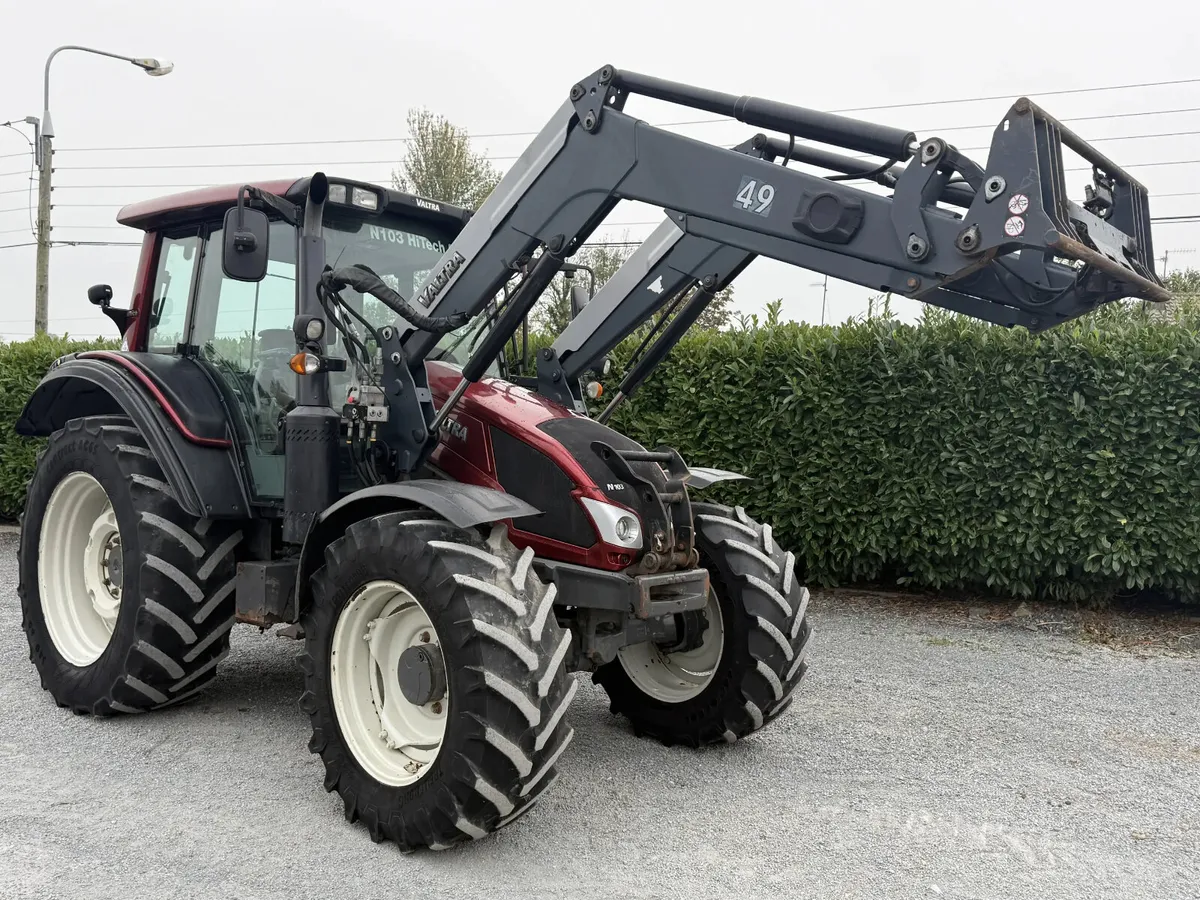 2014 Valtra N103 HiTech 5 with Loader - Image 1