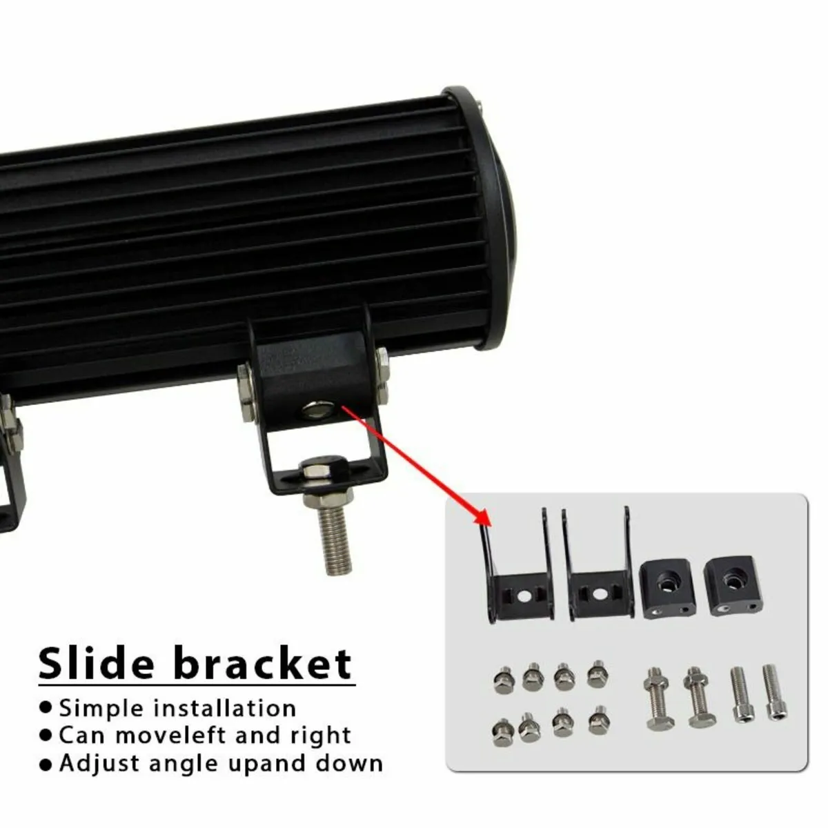 20" light bar for car van 4x4 truck camper - Image 3