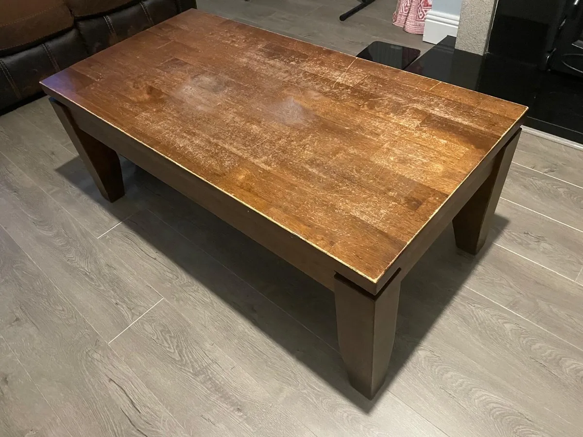 Extendable dining table and 5 chairs - Image 4