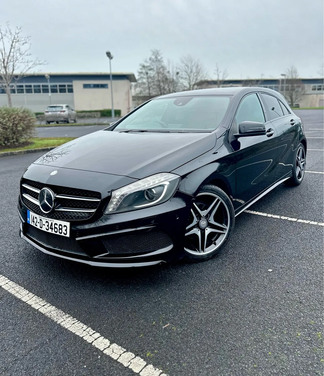 A-Class AMG Line • Automatic • Black on Black - Image 2