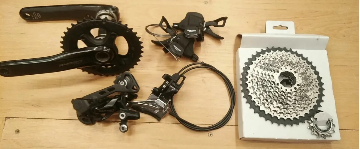 Deore 2 x 10 Groupset including Bottom Bracket - Image 1