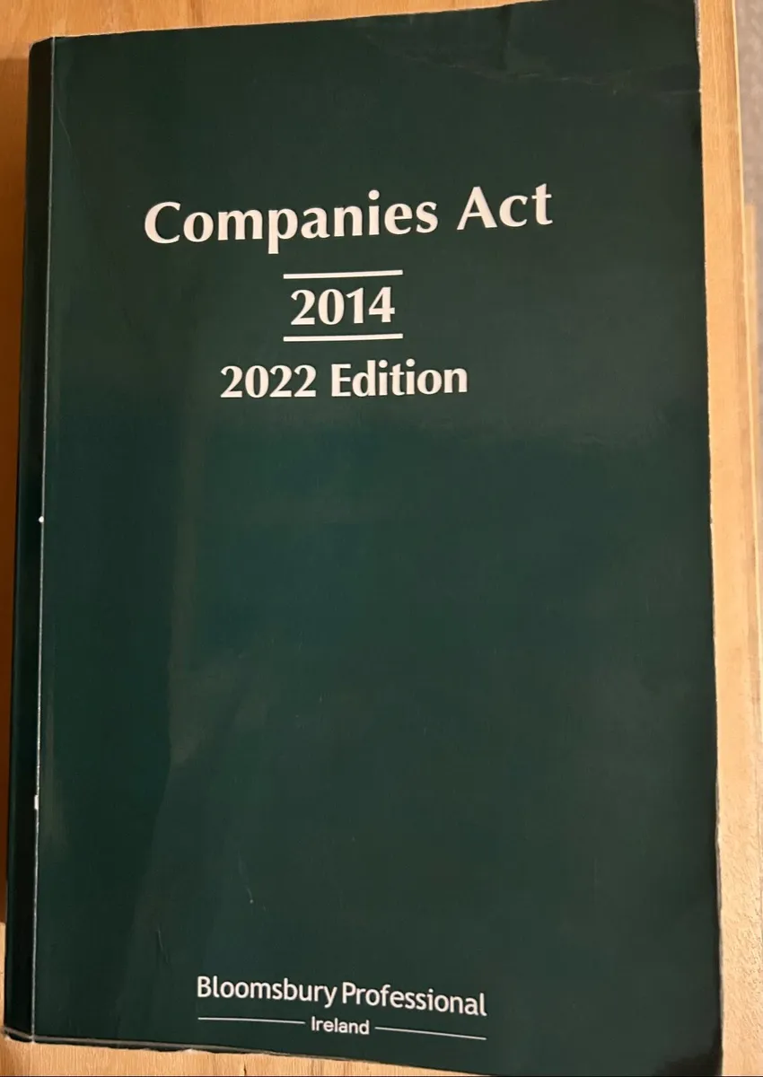Companies Act 2014 2022 Edition