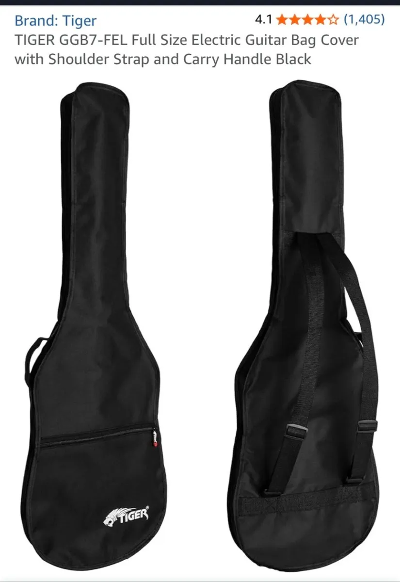 BRAND NEW Electric Guitar Carry Bag - Image 1