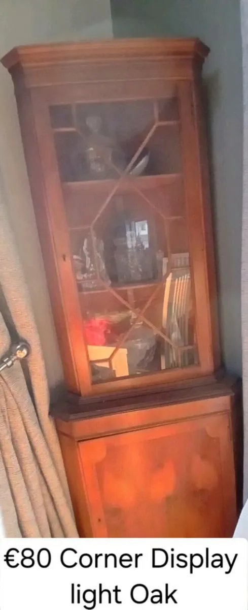 Corner Display Cabinet
