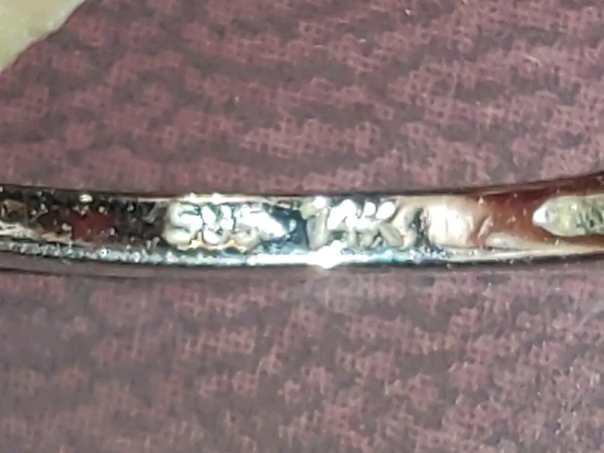 CROSSOVER DIAMOND, 14CT White Gold Ring & Cert ! - Image 4