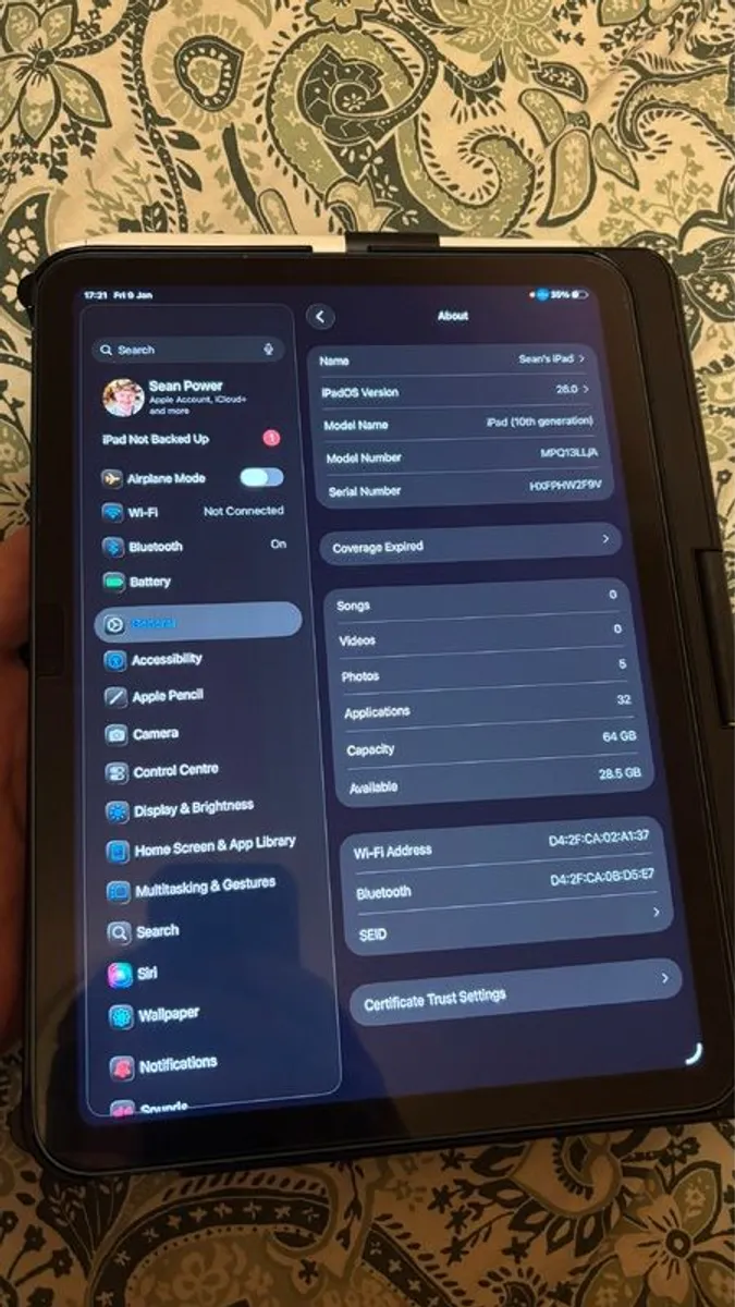 IPad 10th generation blue 64gb - Image 4