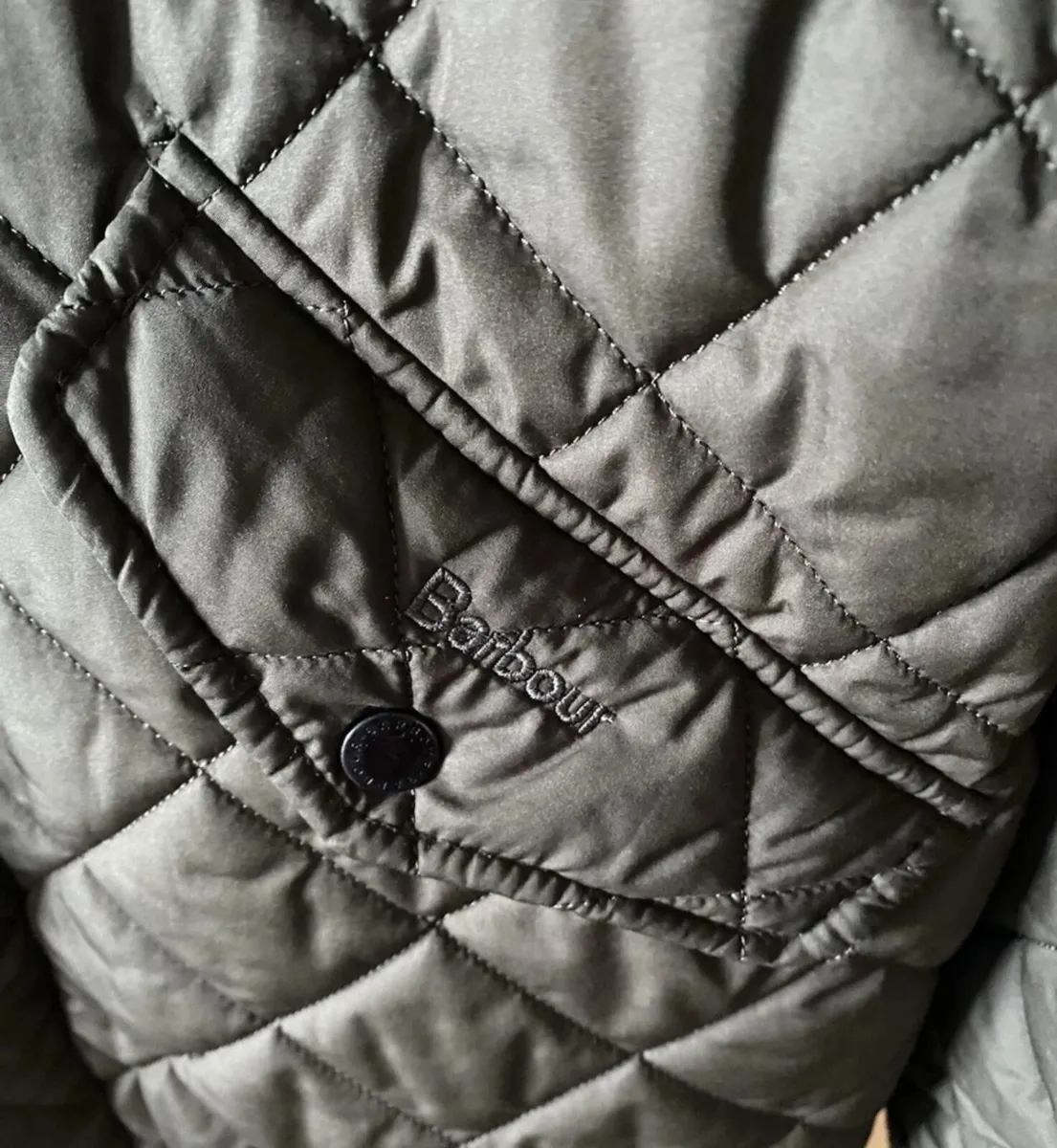 Barbour Men’s Jacket Small Khaki - Image 4