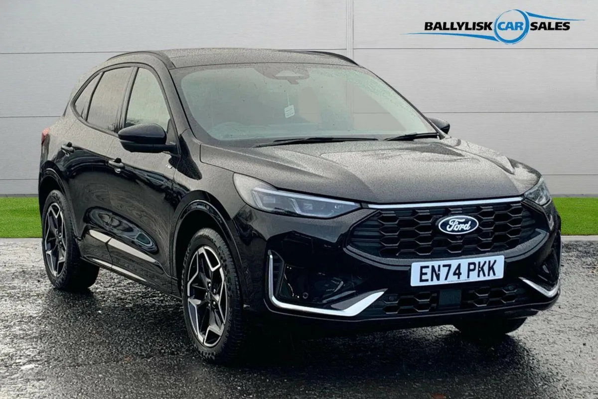 Ford Kuga 2.5 PHEV 14.4kWh ST-Line X in Agate Blac - Image 1