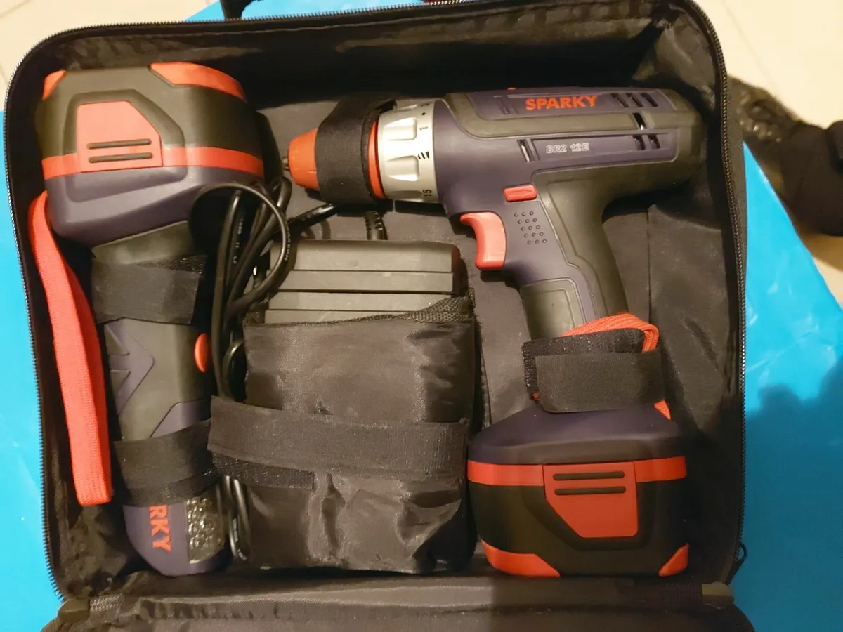 Sparky Professional BR2 12E + FL 12L Drill &Lights - Image 2