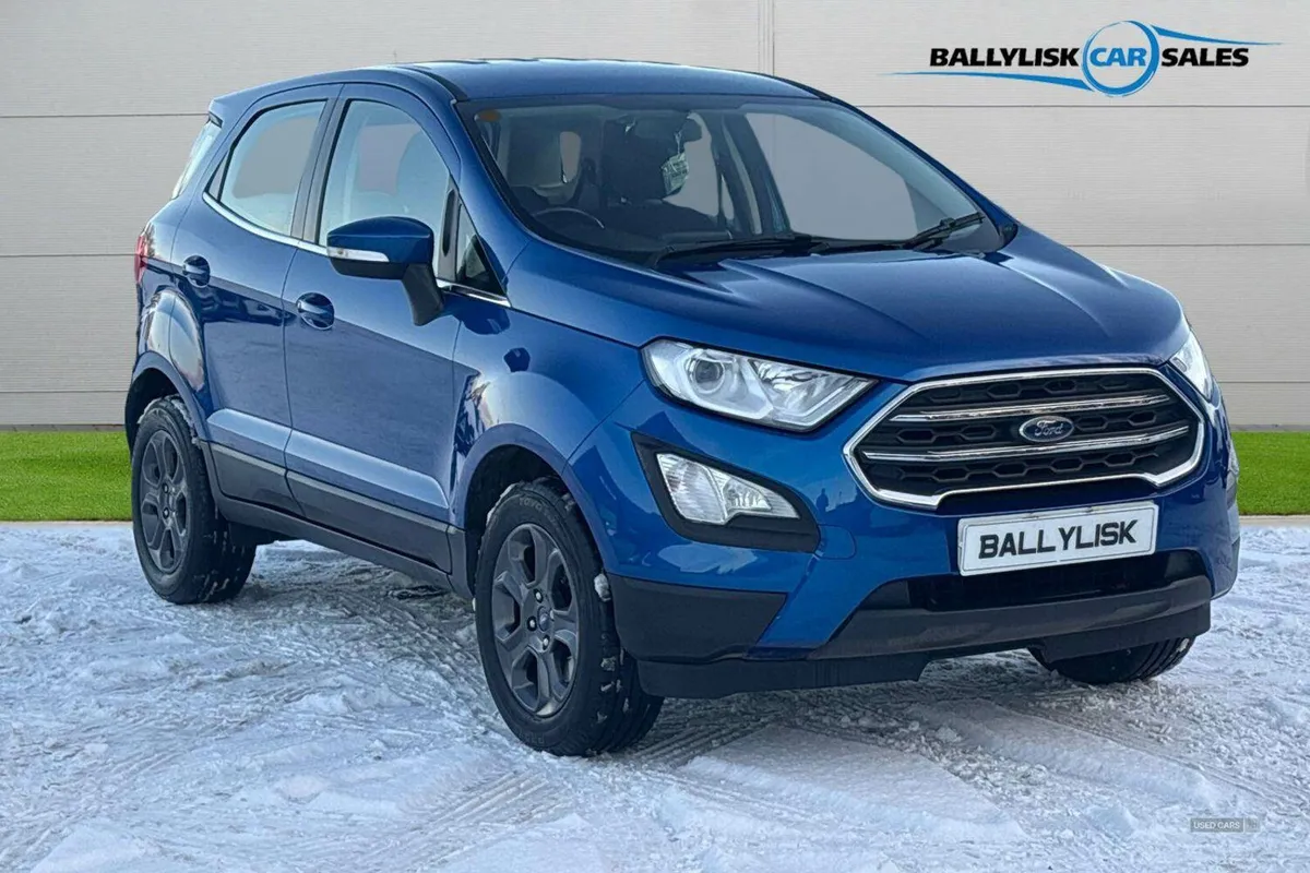 Ford EcoSport 1.0T 125PS Zetec in Lightning Blue w - Image 1