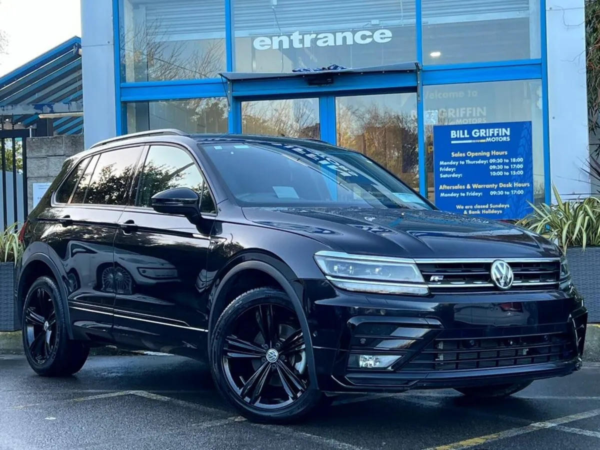 Volkswagen Tiguan R-LINE 2.0 TDI 4MOTION // BLACK - Image 1