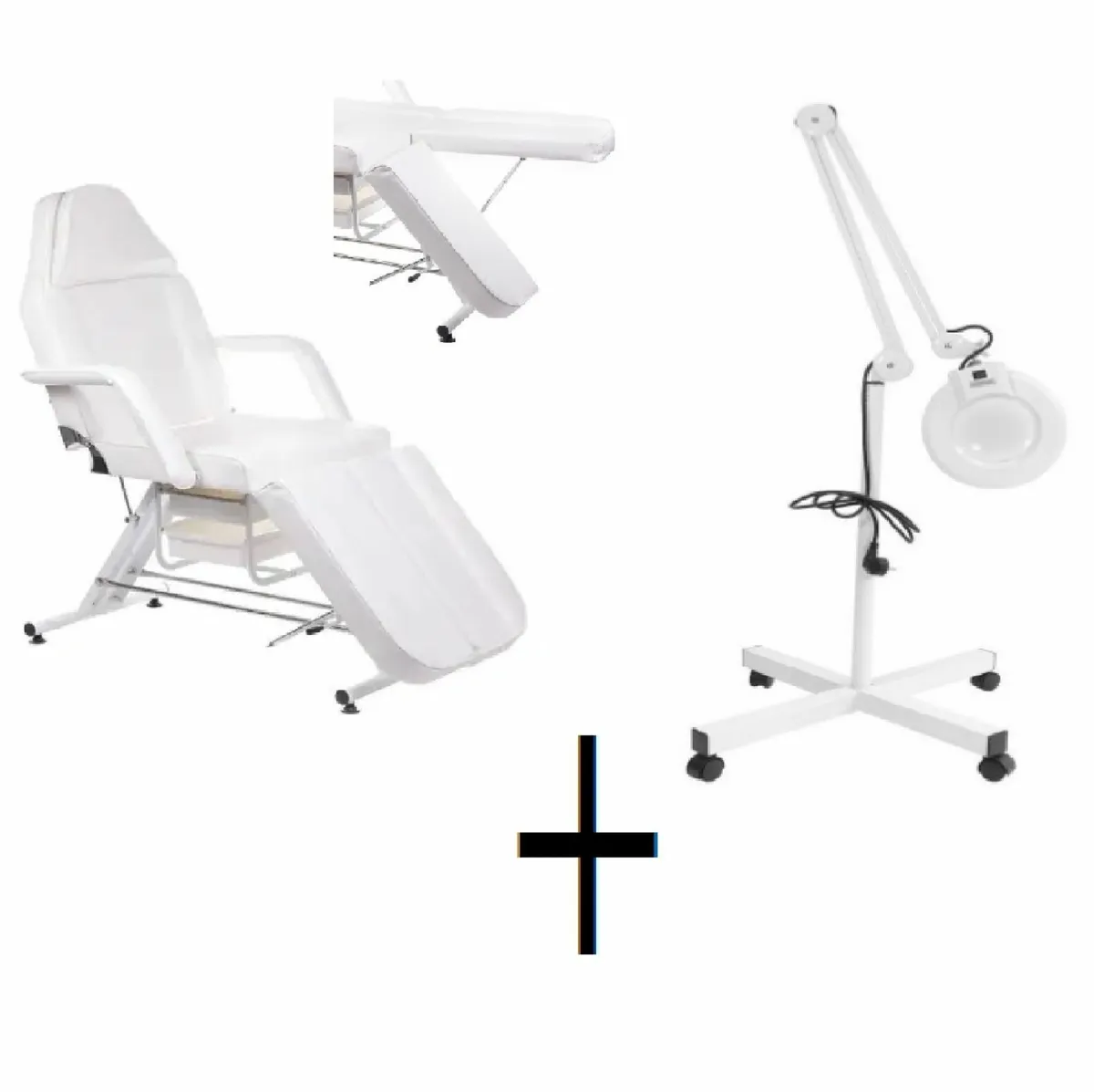 Beauty Bed With Drawers plus trolley/shelf - Image 2