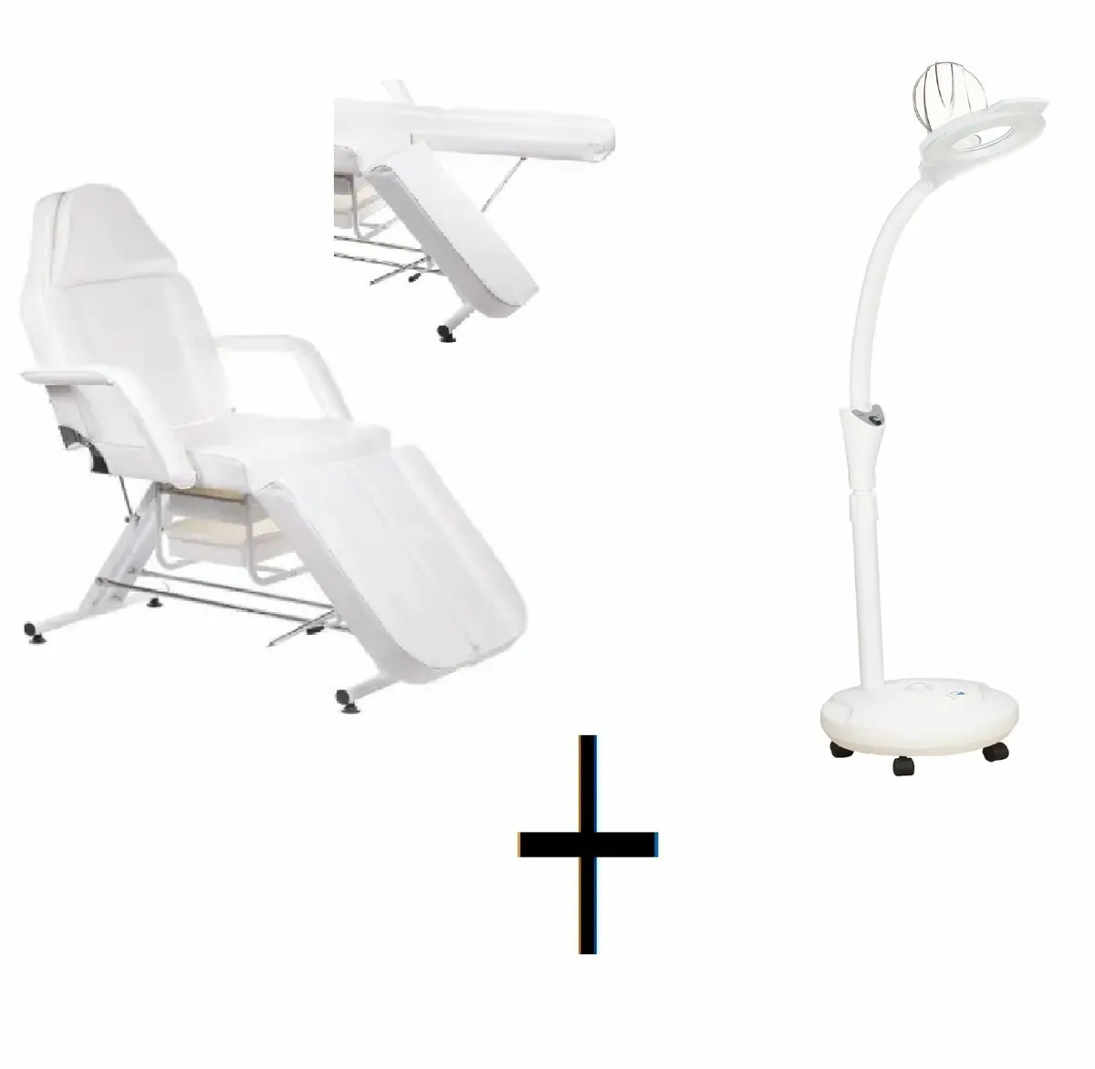 Beauty Bed With Drawers plus trolley/shelf - Image 3