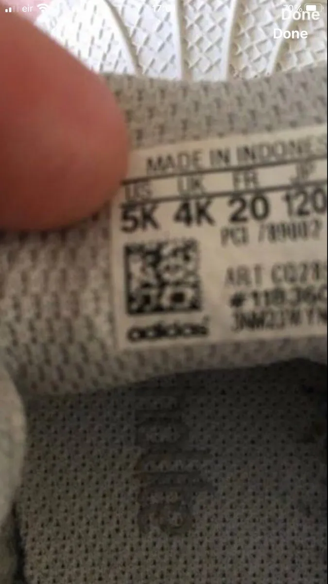 Boys adidas trainers uk 4 €5 - Image 4