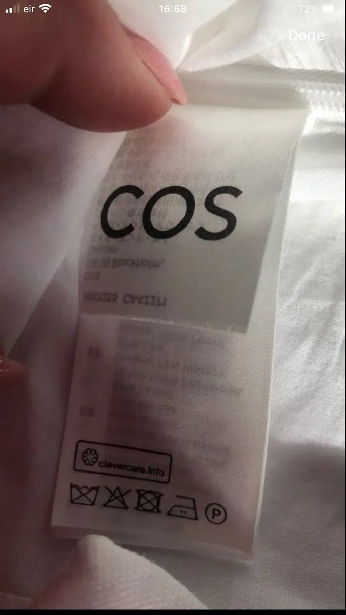 Ladies Cos top size 8 €10 - Image 4