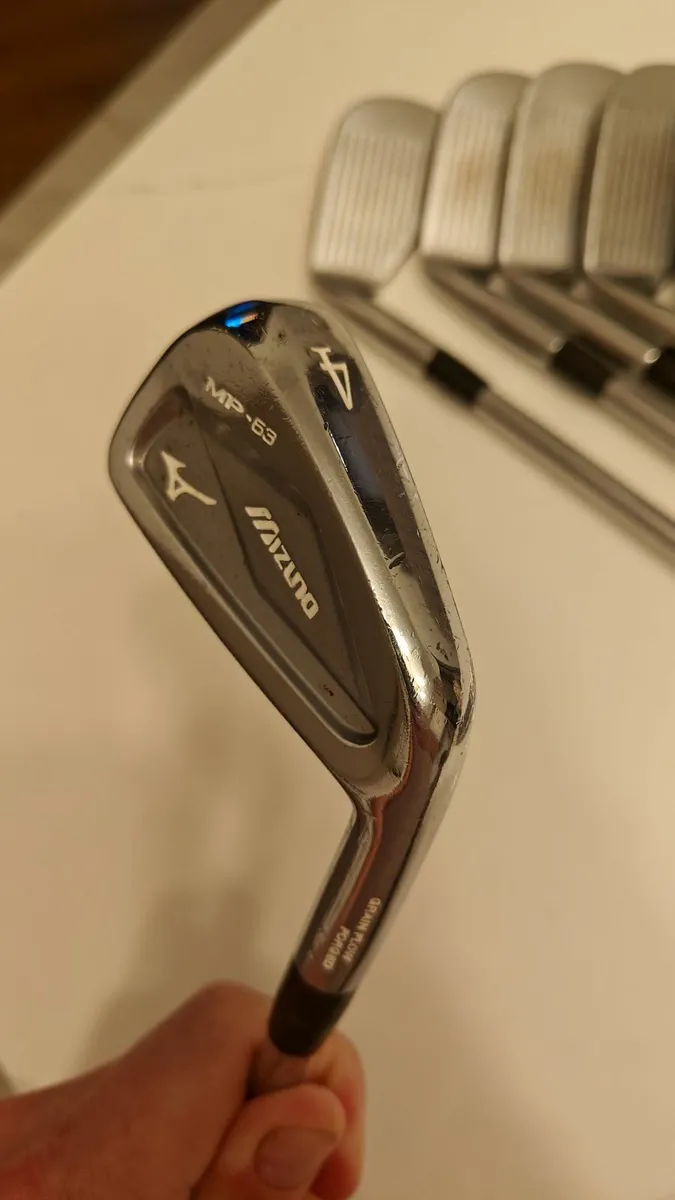 Mizuno mp63 irons 4-pw KBS Tour Stiff - Image 2